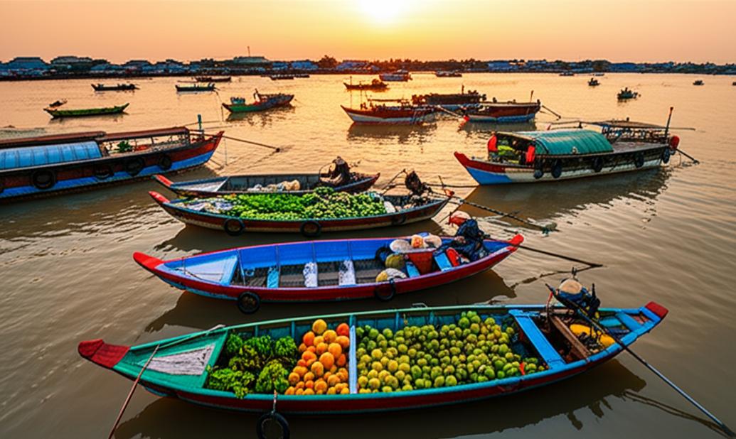 Mua Vé Máy Bay Đi Cần Thơ: Giá Rẻ Nhất, Ưu Đãi Hot! 1 Chợ nổi Cái Răng Cần Thơ: nét đẹp văn hóa.