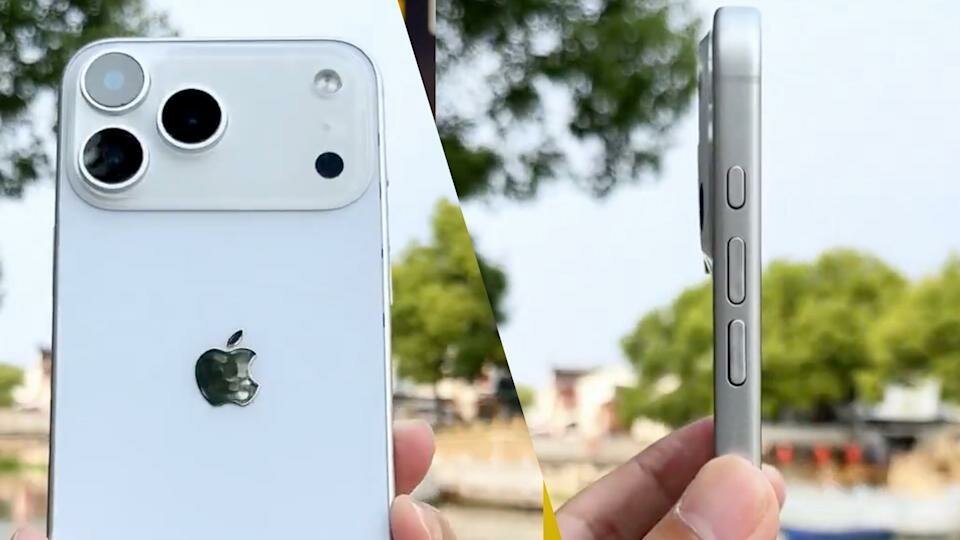 iPhone 17 Pro Max lộ diện: Dày hơn để có tản nhiệt buồng hơi và pin lớn hơn, camera "khủng" hơn, thiết kế cụm camera giống Pixel?