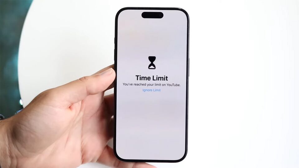 Giới hạn thời gian (Screen Time) trên iPhone là gì? gioi han thoi gian screen time tren iphone la gi