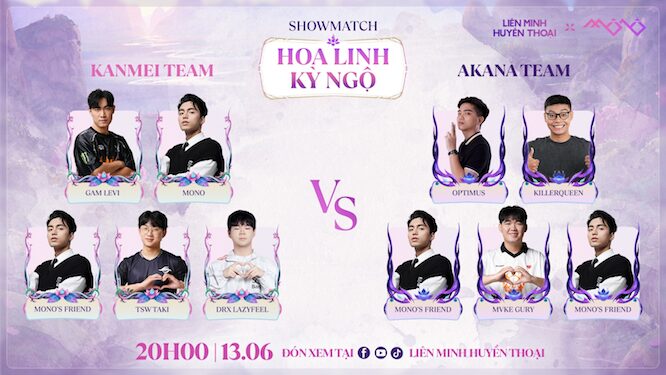 MONO hợp tác cùng Liên Minh Huyền Thoại khiến game thủ sốt rần rần